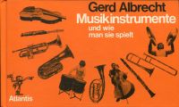 Albrecht, Musikinstrumente und wie man sie spielt. (Umschlag)